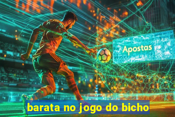 barata no jogo do bicho